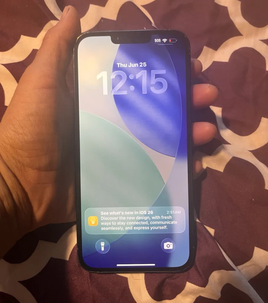 Apple iPhone 13 Pro Max 128GB Blue Unlocked iOS 12MP 5G Wi-Fi no Face ID