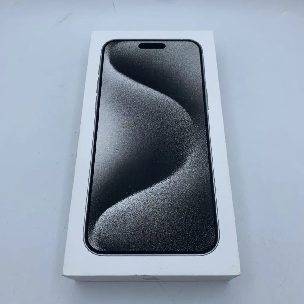 Apple iPhone 15 Pro 256GB Natural Titanium – Unlocked – Open Box Condition