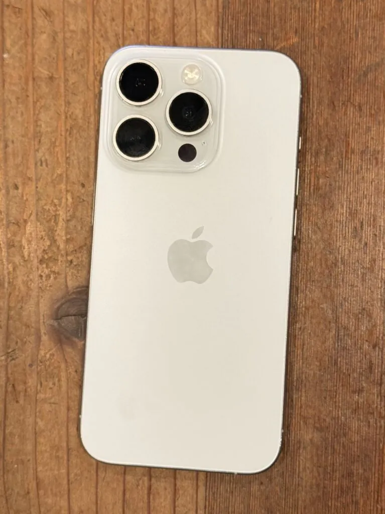 iPhone 15 Pro 128GB Unlocked White, Sparkling Smooth and Blazing Fast