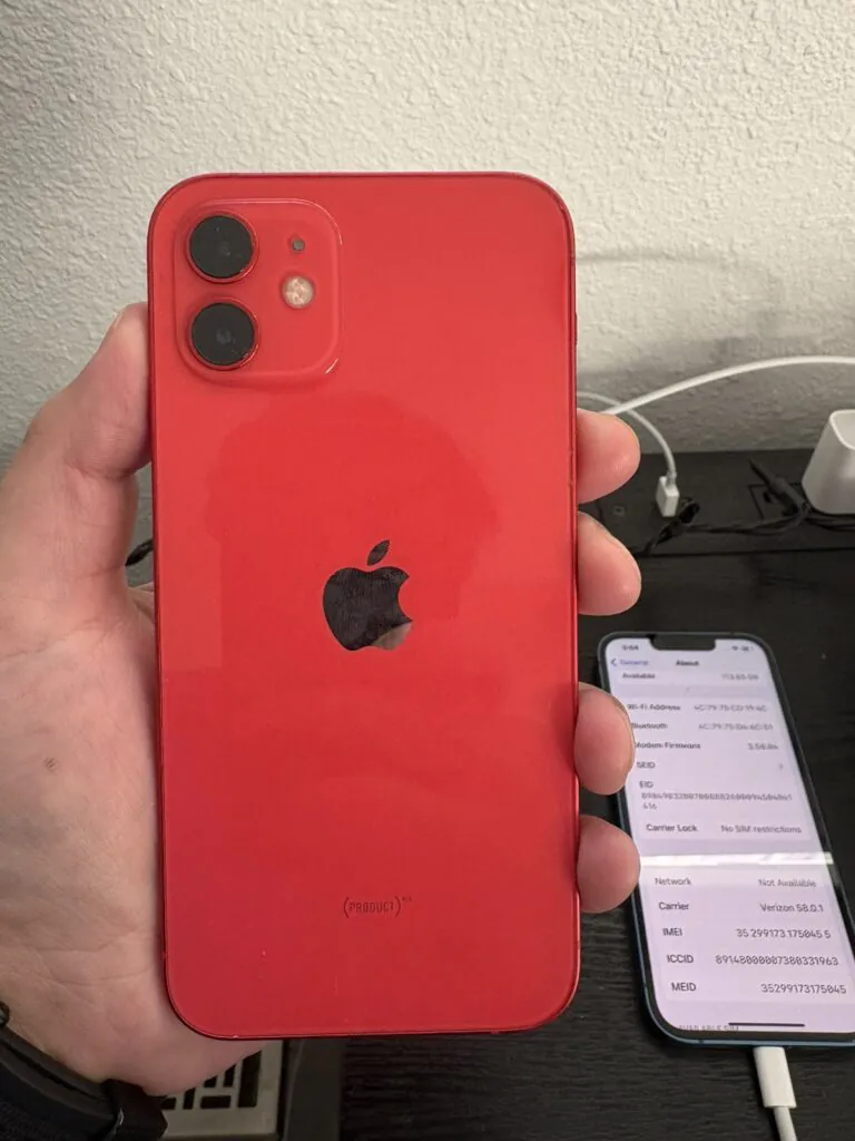 Apple iPhone 14 – Red 128GB – Fully Unlocked – Good Condition