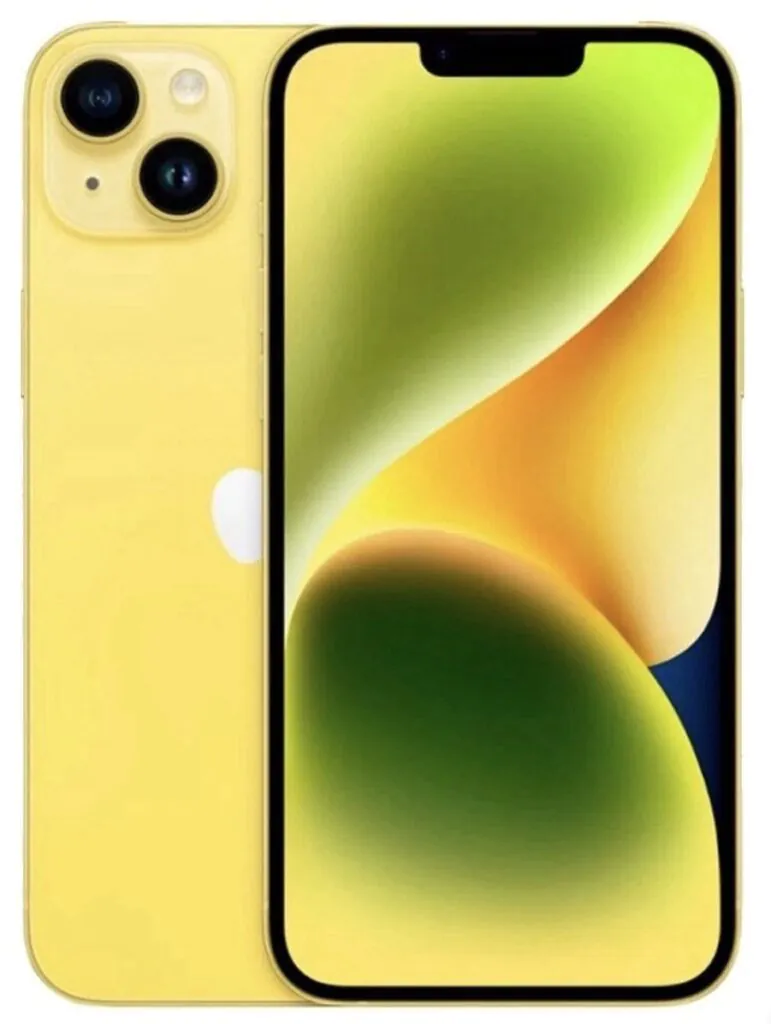 Apple iPhone 14 Plus: Unlocked, 128GB Storage, (PreOwn) Yellow (Good Condition)