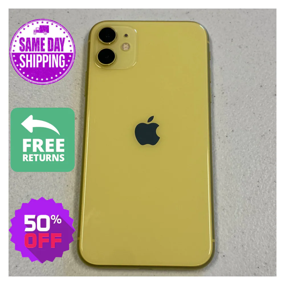 Apple iPhone 11 64GB/128GB – Unlocked, Verizon, AT&T in Various Colors