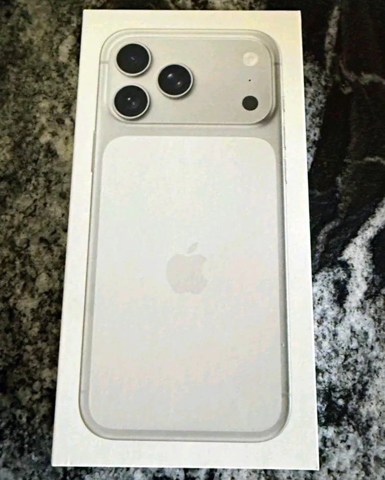 Apple iPhone 17 Pro Max 256GB Silver AT&T Phone 48MP Camera (New)