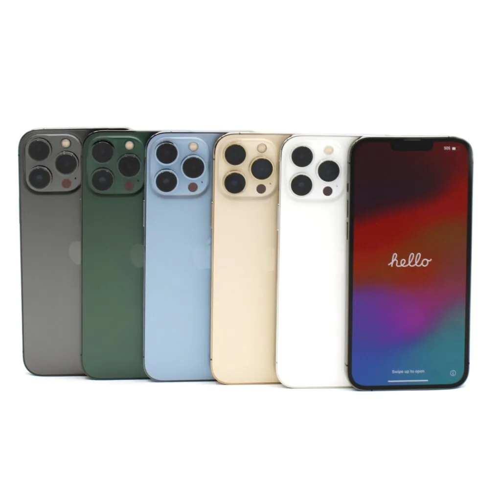 Apple iPhone 13 Pro Max A2484 512GB Choose Color Carrier Excellent Refurbished