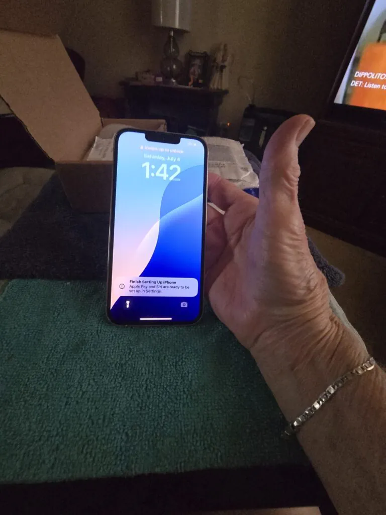 Apple iPhone 13 Pro  – 256 GB – Silver (Unlocked)