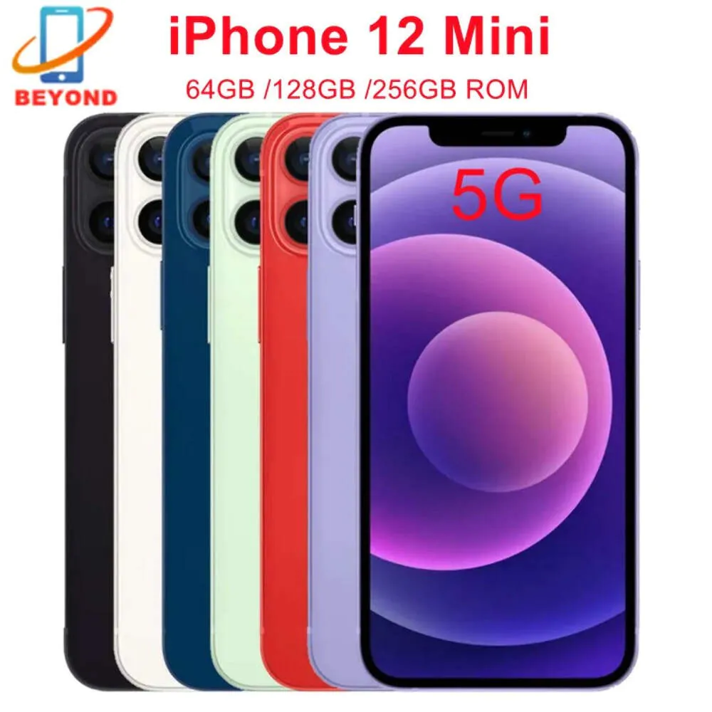 Original Apple iPhone 12 Mini 12Mini 5.4″ OLED RAM 4GB ROM 64/128/256GB A14 IOS