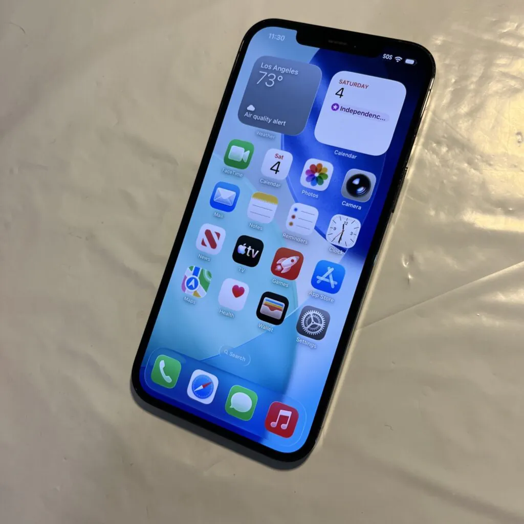 Apple iPhone 12 Pro Max – 128GB (Unlocked)  WORKS GREAT     (#M43)