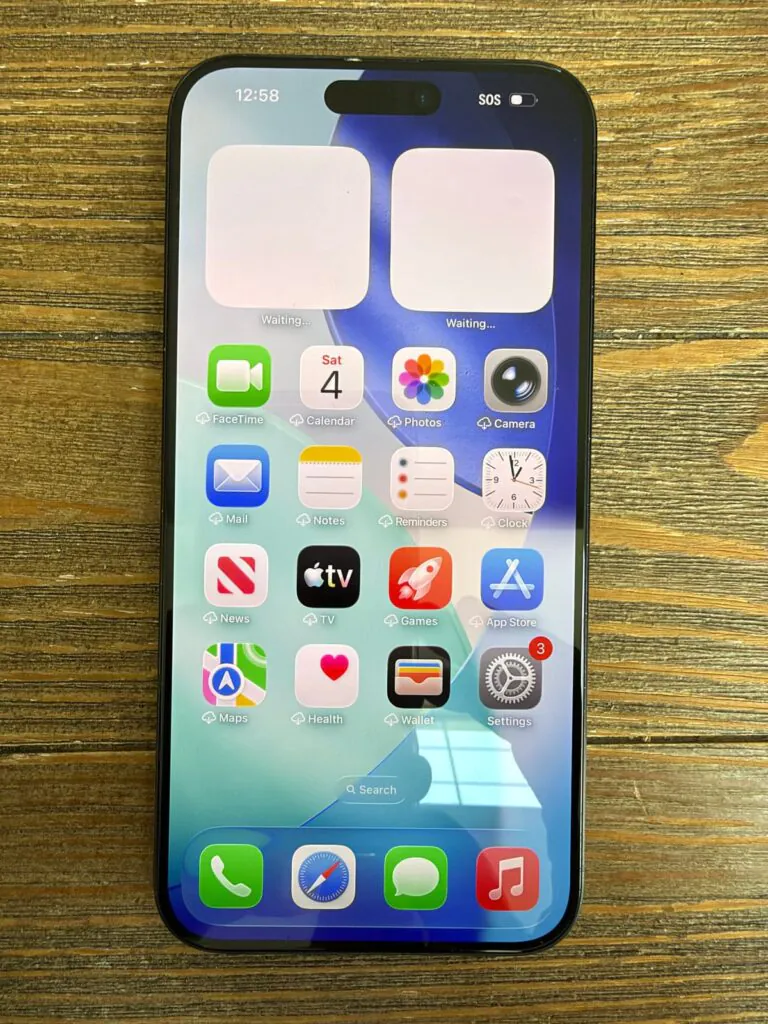 Apple iPhone 15 Pro Max 256GB – Black Titanium (Unlocked)