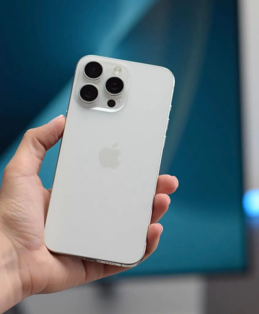 Apple iPhone 15 Pro Max – 1 TB – White Titanium (Unlocked)