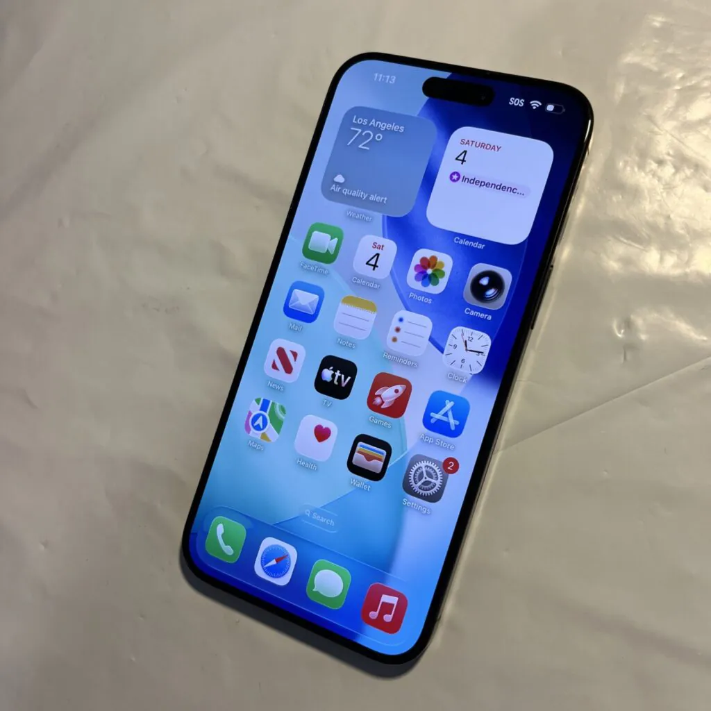 Apple iPhone 15 Pro Max – 256GB   (AT&T / CRICKET ONLY)  Works Great     (#M49)