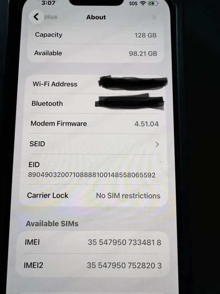 Apple iPhone 14 Plus 128GB Unlocked Excellent Condition