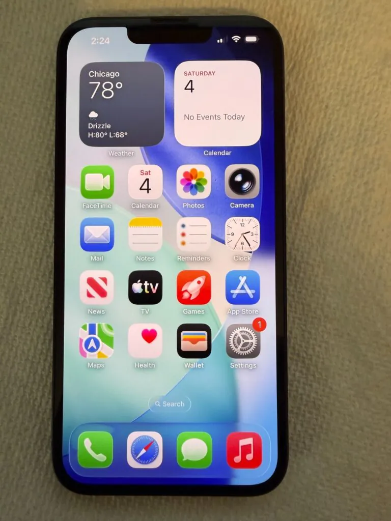 Apple iPhone 13 Gen 128GB A2482 Verizon MLA233LL/A with iphone13 box