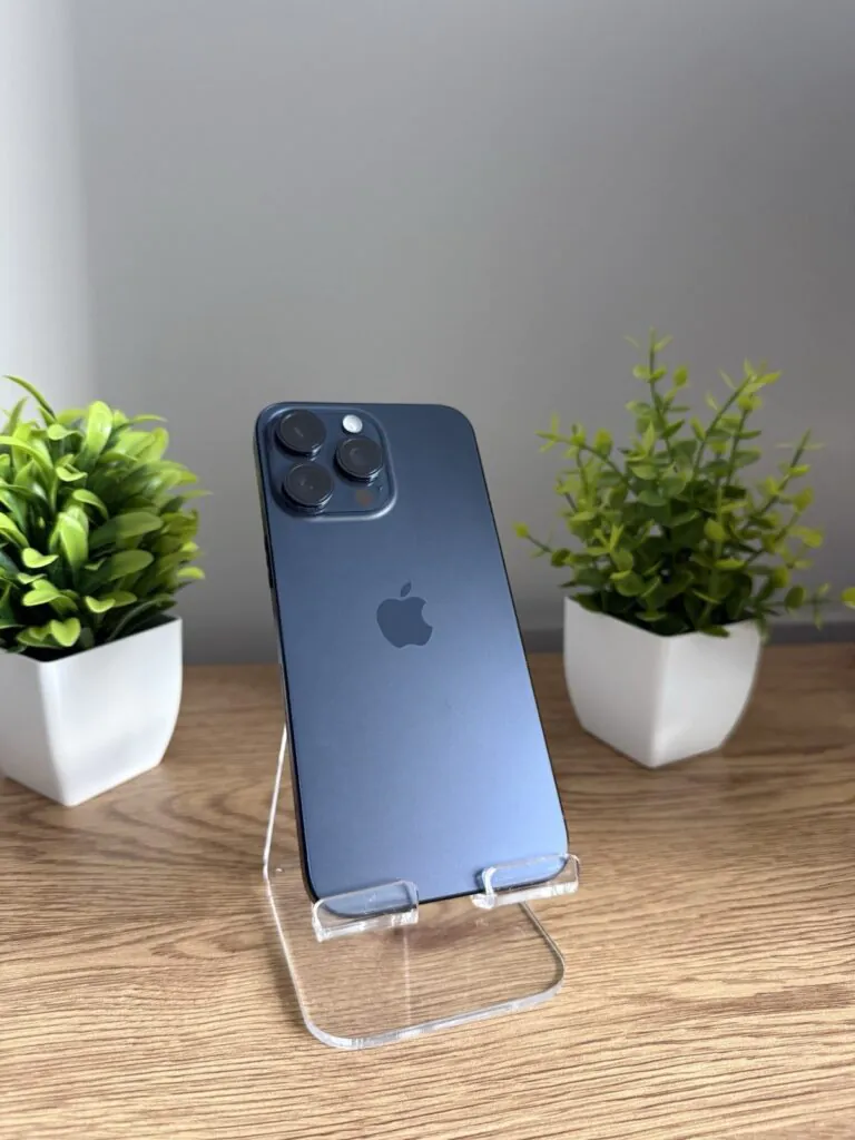 Apple iPhone 15 Pro Max Blue Titanium, 512GB, Unlocked 90% BH