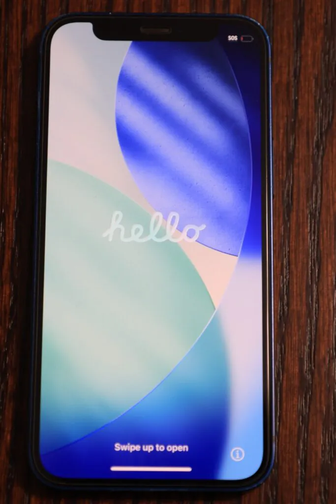 Apple iPhone 12 Mini – 128 GB – Blue (Unlocked) | VERY GOOD | Camera Issue, READ