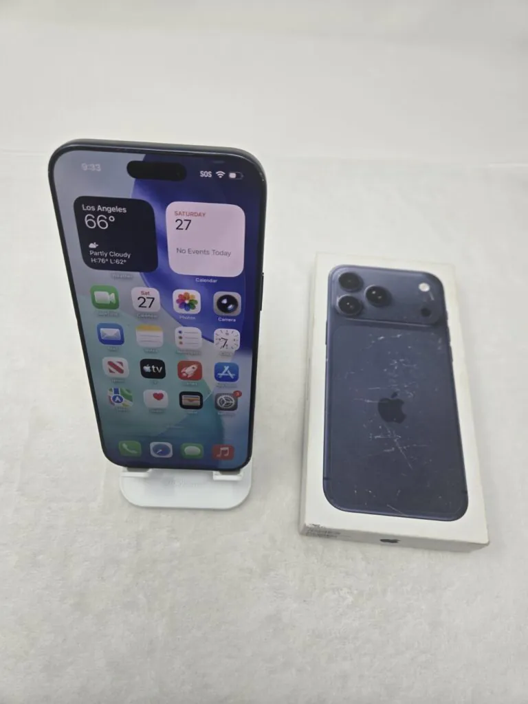 Apple iPhone 17 Pro Max – 256 GB – Deep Blue (Verizon) CHECK ESN