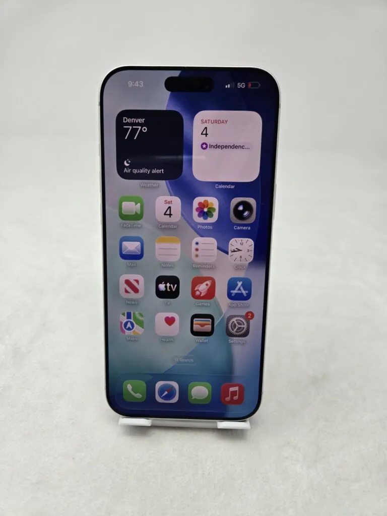 Apple iPhone 17 Pro Max 256GB Silver (Verizon) CHECK ESN
