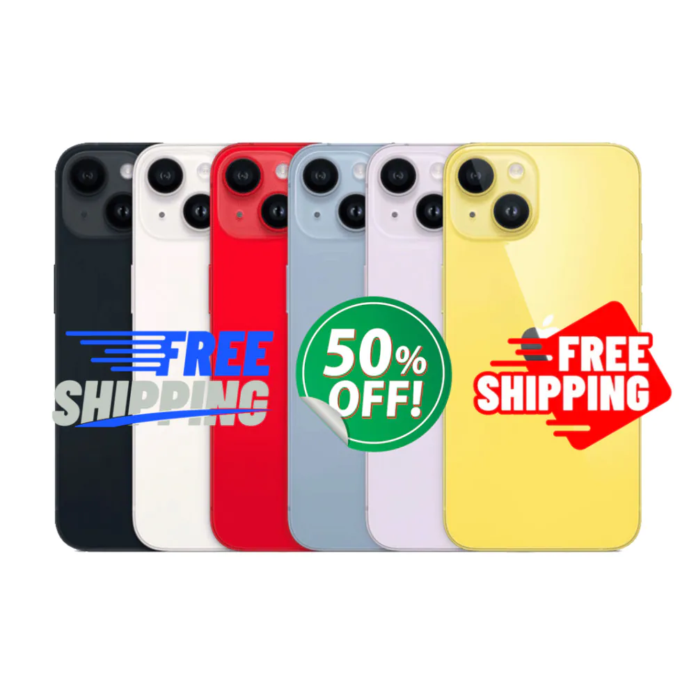 Apple iPhone 14 128GB/256GB – Various Colors, Fair Condition, Verizon/AT&T