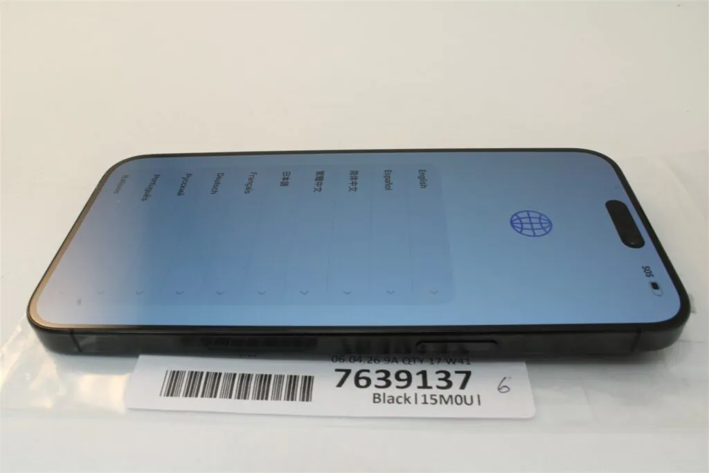 Apple iPhone 15 Pro Max 1TB Black – Unlocked AT&T T-Mobile Verizon 7639137
