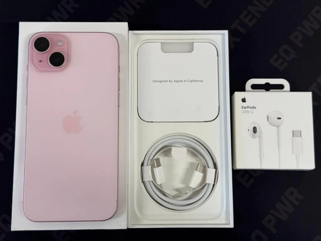Apple iPhone 15 Plus Factory Unlocked A2847 128GB 256GB Excellent+ EarPods Set