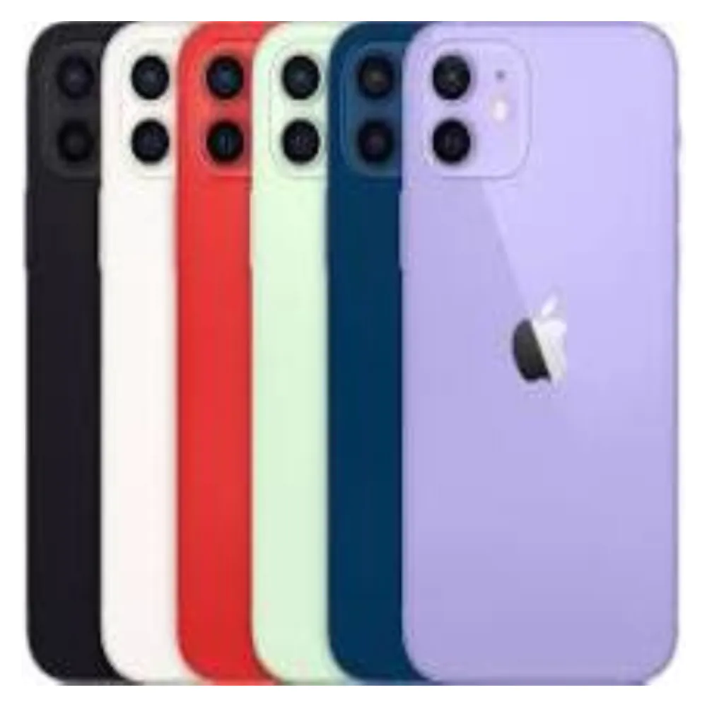 Apple iPhone 12 64GB-128GB (Black/Red) Unlocked Verizon AT&T T-Mobile Tracfone