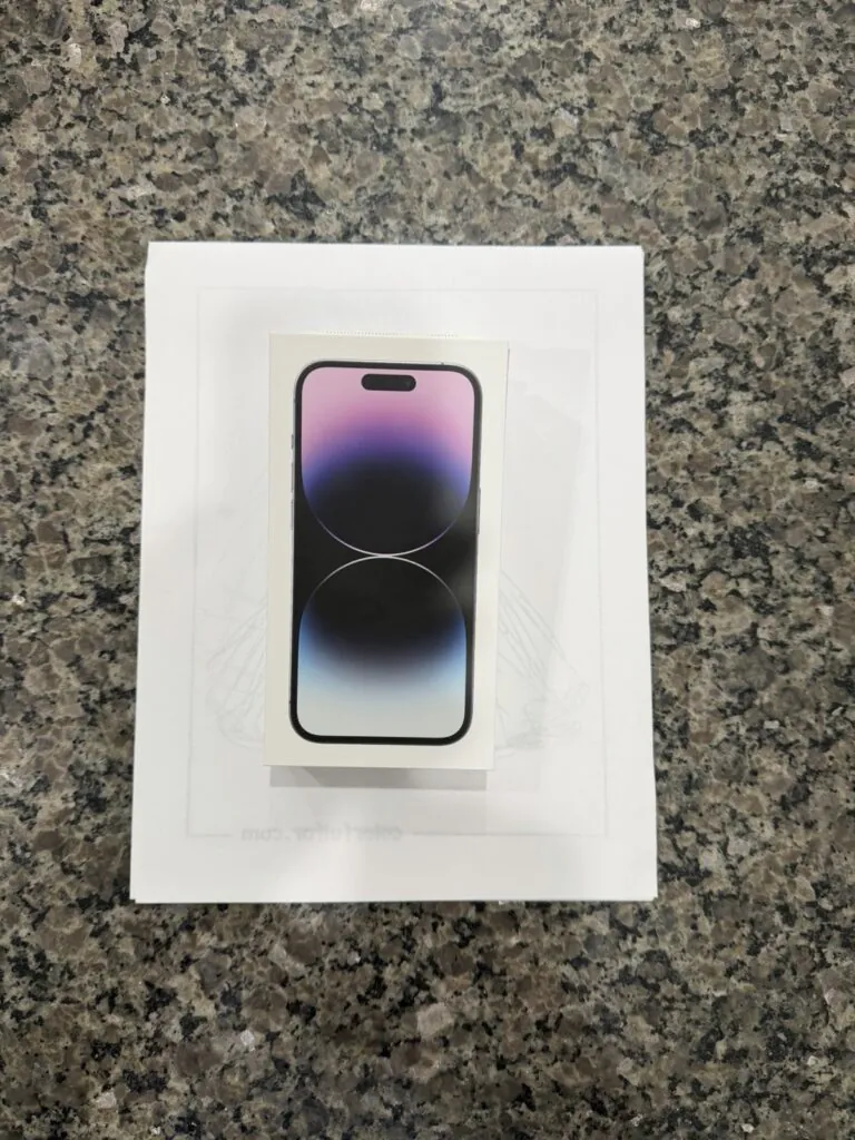 Apple iPhone 14 Pro 128GB Unlocked 6.2in Purple Smartphone w/ Box