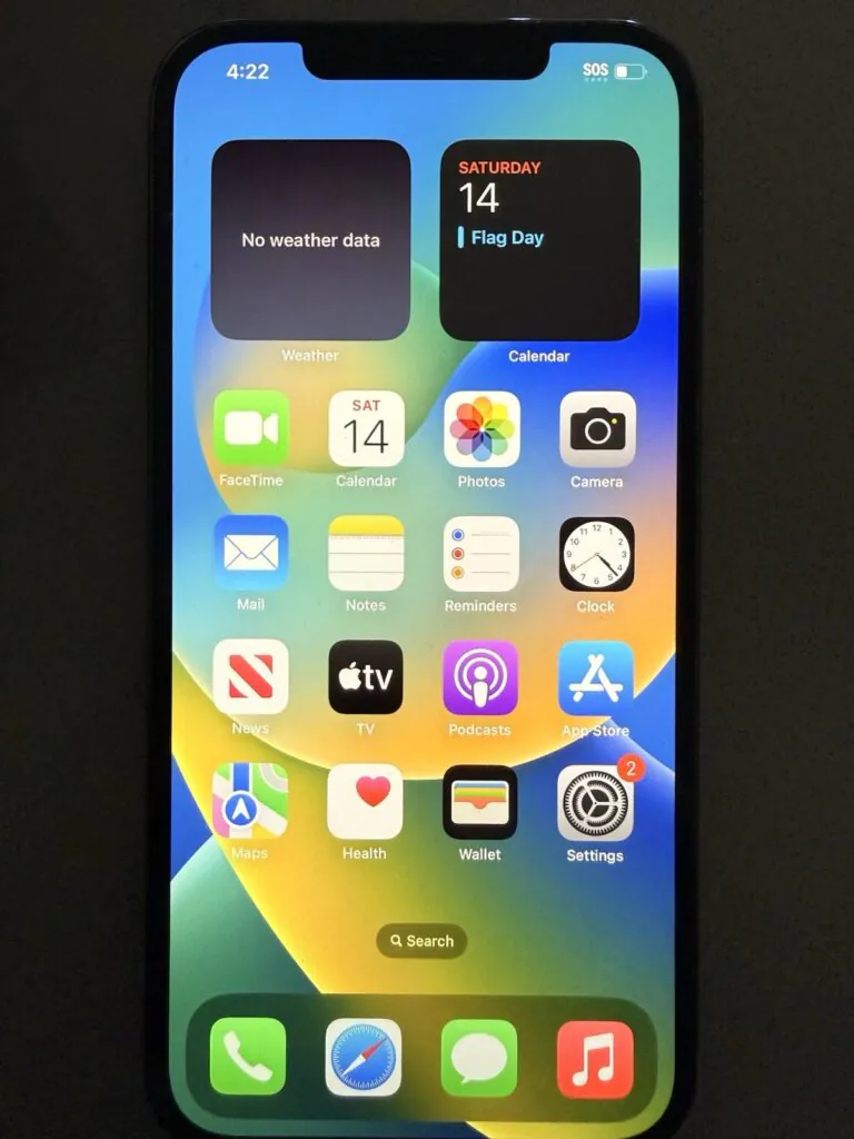 Apple iPhone 12 Pro Max A2342 NG9J3LL/A 256GB LTE Unlocked Pacific Blue 79%