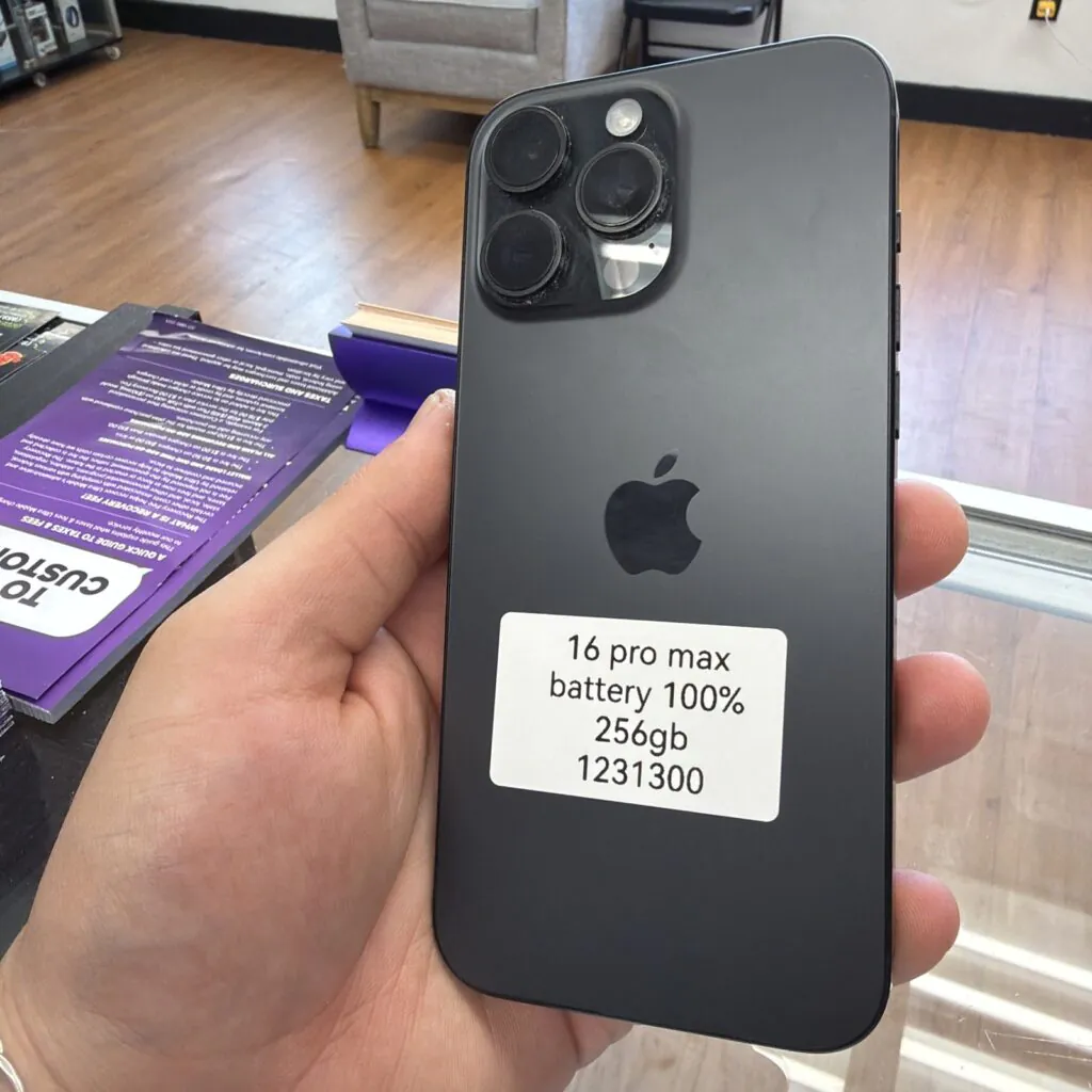 iphone 16 pro max unlocked 256 gb Excellent Condition