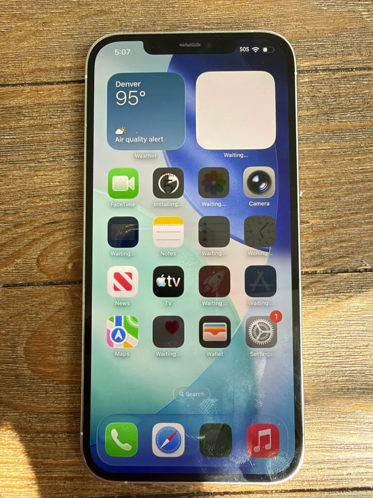 iPhone 12 Pro Max 128GB – White (Unlocked)