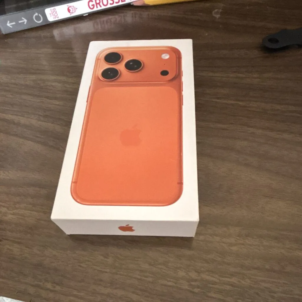 Apple iPhone 17 Pro Max 64GB Orange iOS Smartphone Open Box w/ Box