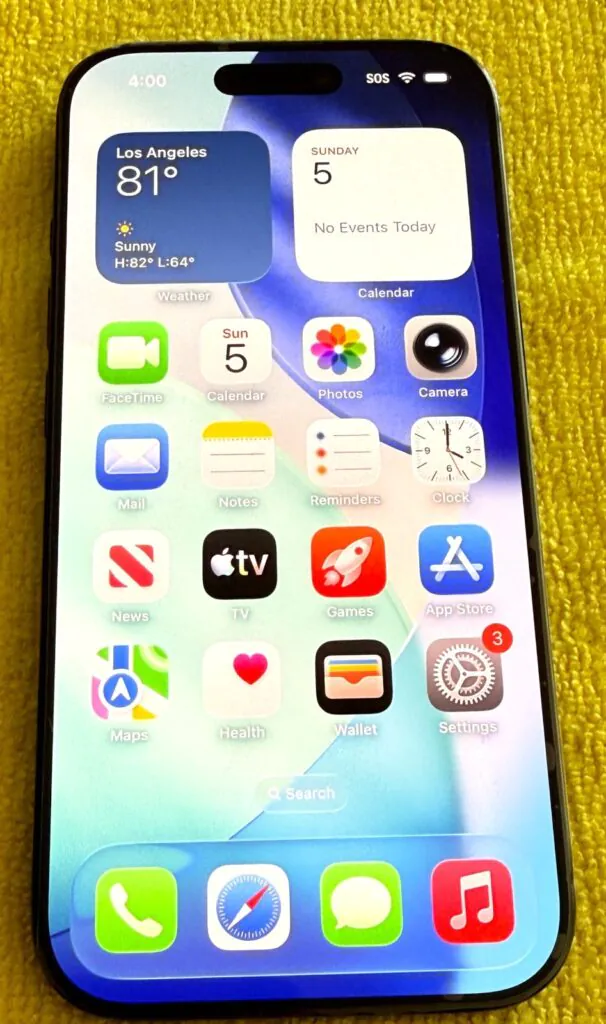 Apple iPhone 16 Pro 512GB Unlocked Black Excellent Condition! Reset!