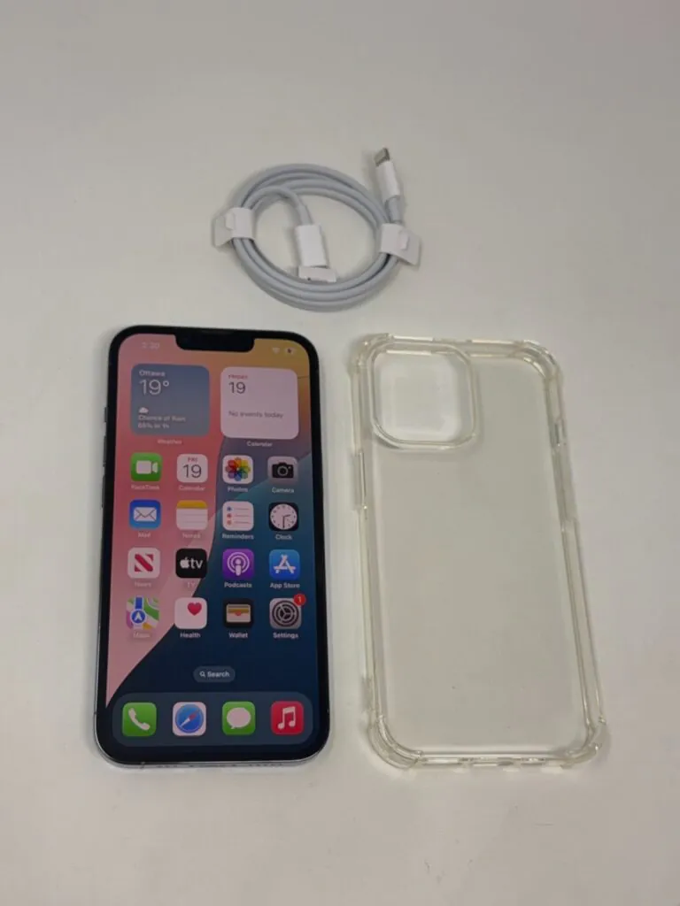 Apple iPhone 13 Pro (A2638) – 128GB Factory Unlocked Sierra Blue – Good