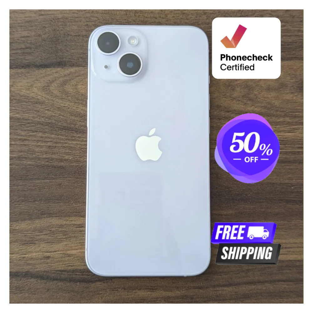 Apple iPhone 14 128GB 256GB 512GB Unlocked ATT T-Mobile Purple Starlight
