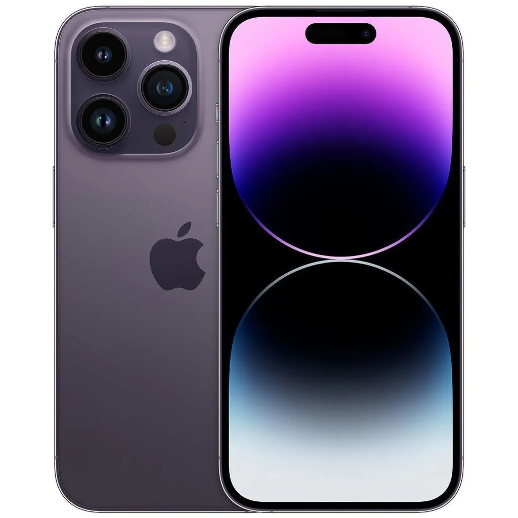 Apple iPhone 14 Pro A2650 512GB Deep Purple Unlocked Good