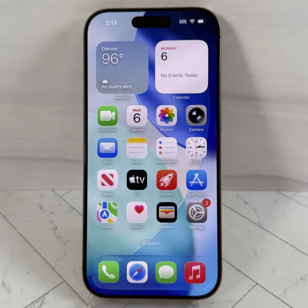 Apple iPhone 16 Pro 128GB Desert T-Mobile 100% Batt Health *READ DETAILS* #H277