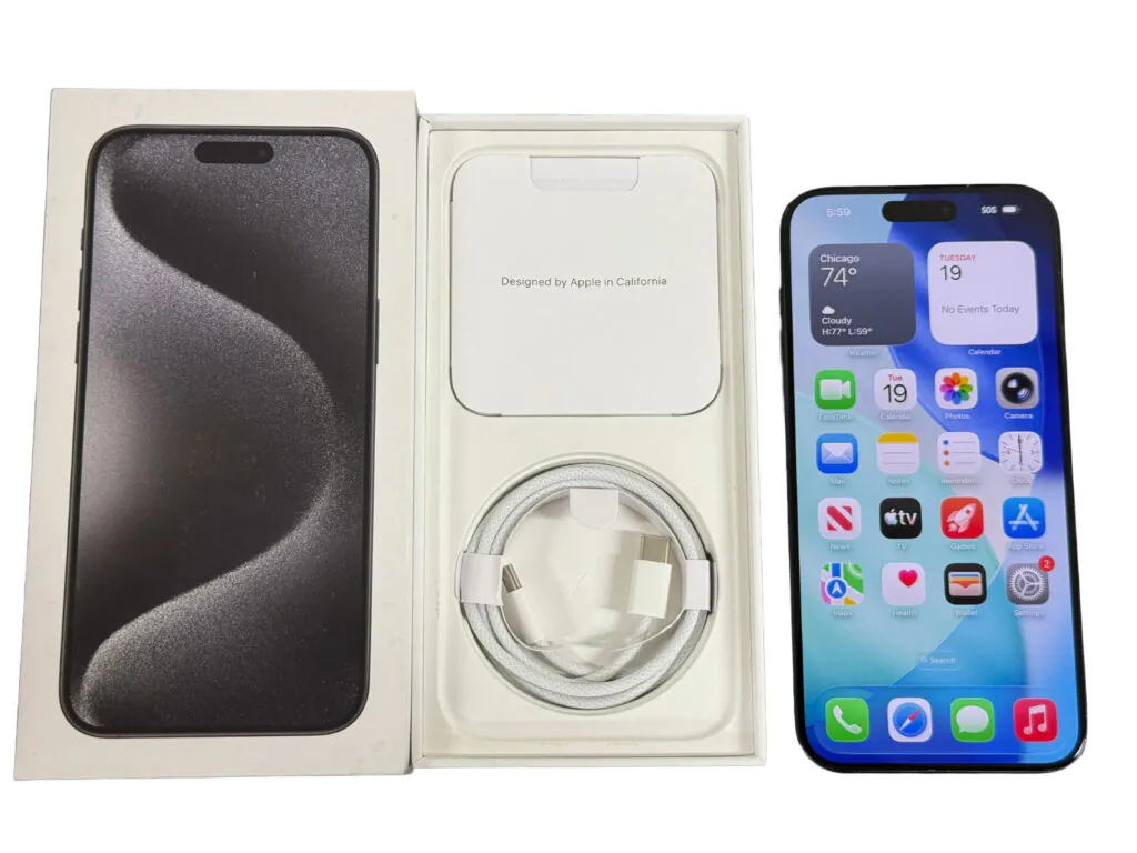Apple iPhone 15 Pro Max 512GB Factory Unlocked Verizon AT&T All Colors- Open Box