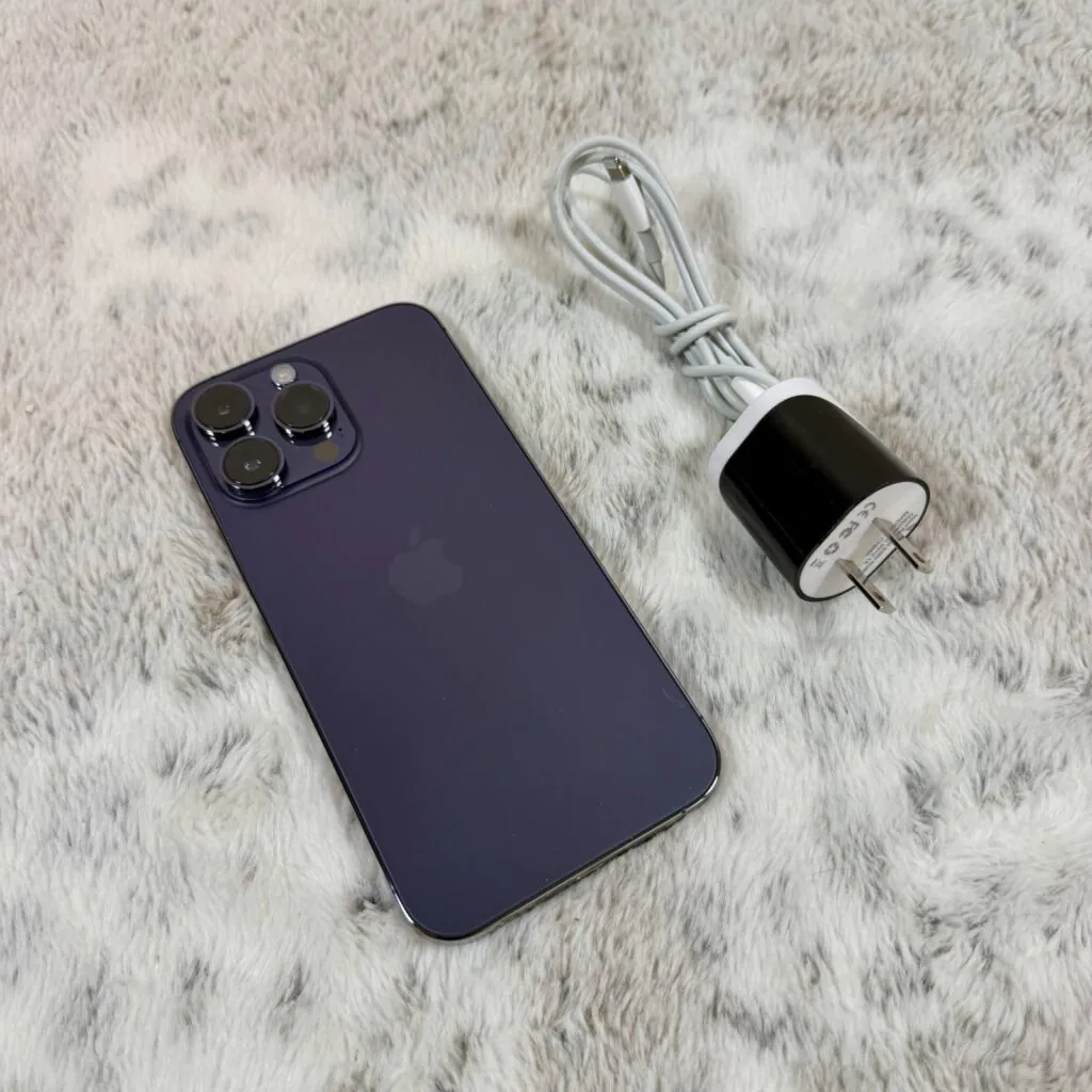 Apple iPhone 14 Pro Max 256GB Purple MQ8W3LL/A Unlocked + More!!