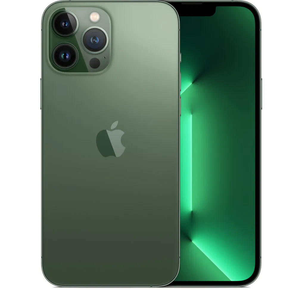 Apple iPhone 13 Pro Max A2484 Unlocked 128GB Alpine Green Good