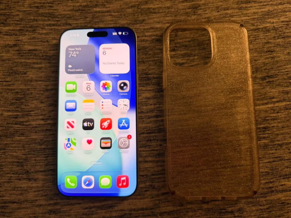 Apple iPhone 16 Pro Max — 256GB, White Titanium (Silver) — AT&T — 100% BH!