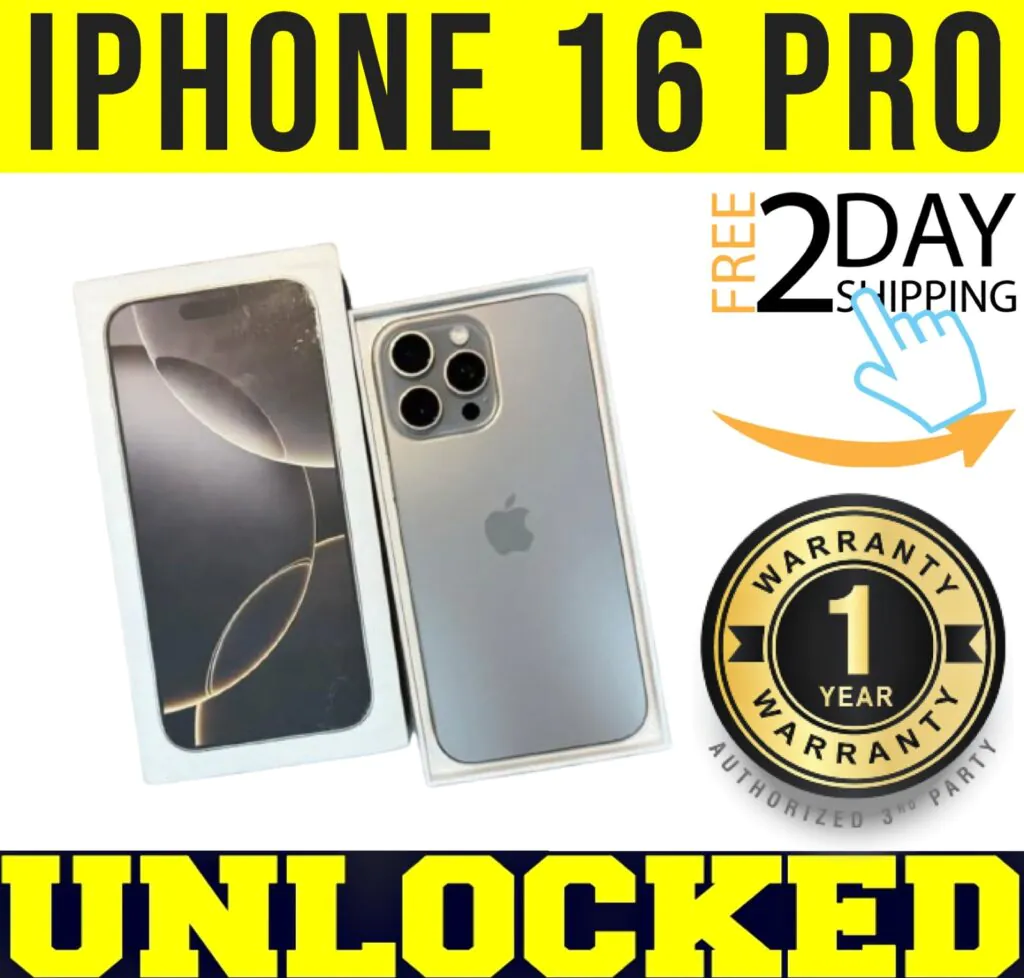 APPLE IPHONE 16 PRO 1TB (FACTORY UNLOCKED) NATURAL ✅ 1 YEAR WARRANTY ✅❖O/B❖