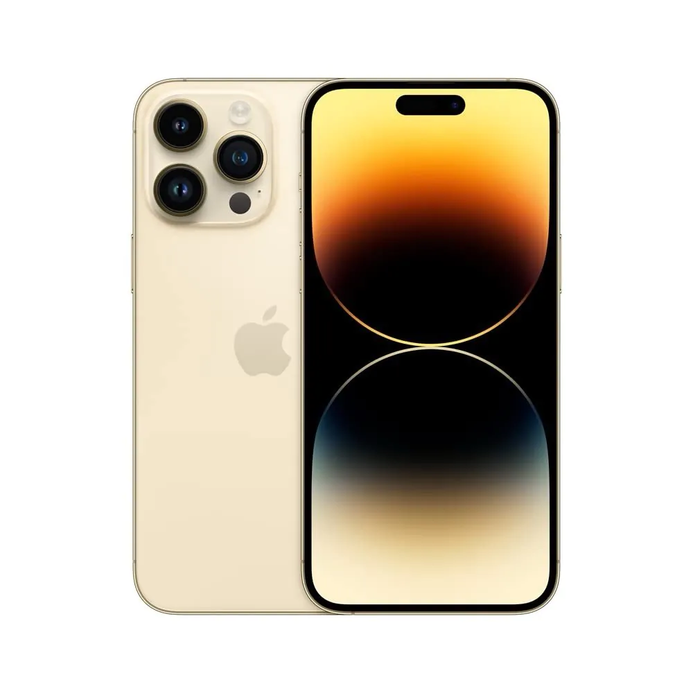 Apple iPhone 14 Pro Max 128GB Gold Triple Camera Smartphone