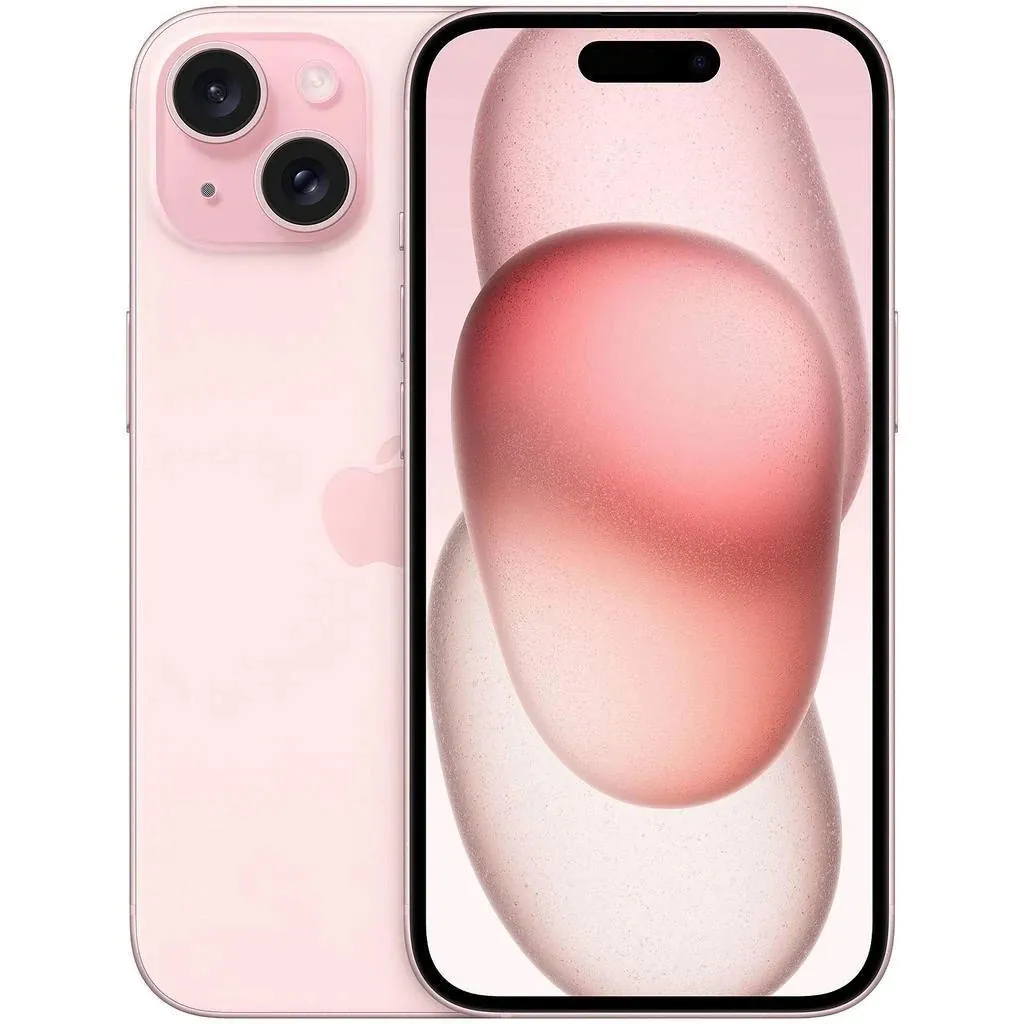 APPLE IPHONE 15 5G T-MOBILE 128GB PINK EXCELLENT CONDITION