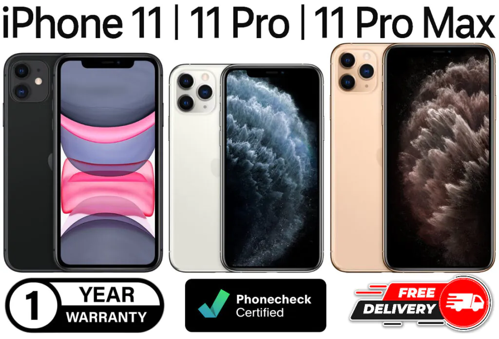 Apple iPhone 11 | 11 Pro | 11 Pro Max – Unlocked AT&T Cricket T-Mobile Verizon