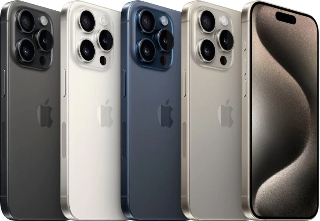 Apple iPhone 15 Pro 128GB 256GB 512GB 1TB (Unlocked) Black Blue Natural White