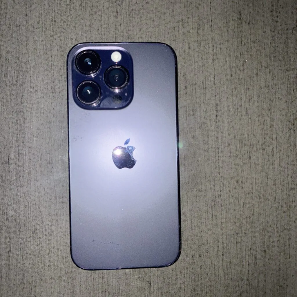 Apple iPhone 14 Pro Max 256 GB A2651 Purple Unlocked Good Condition