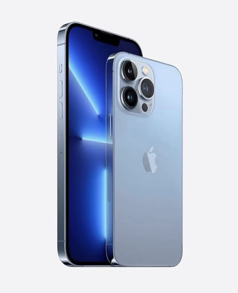 Apple iPhone 13 Pro 256GB Blue iOS 6.1in 12MP Camera Bar Style