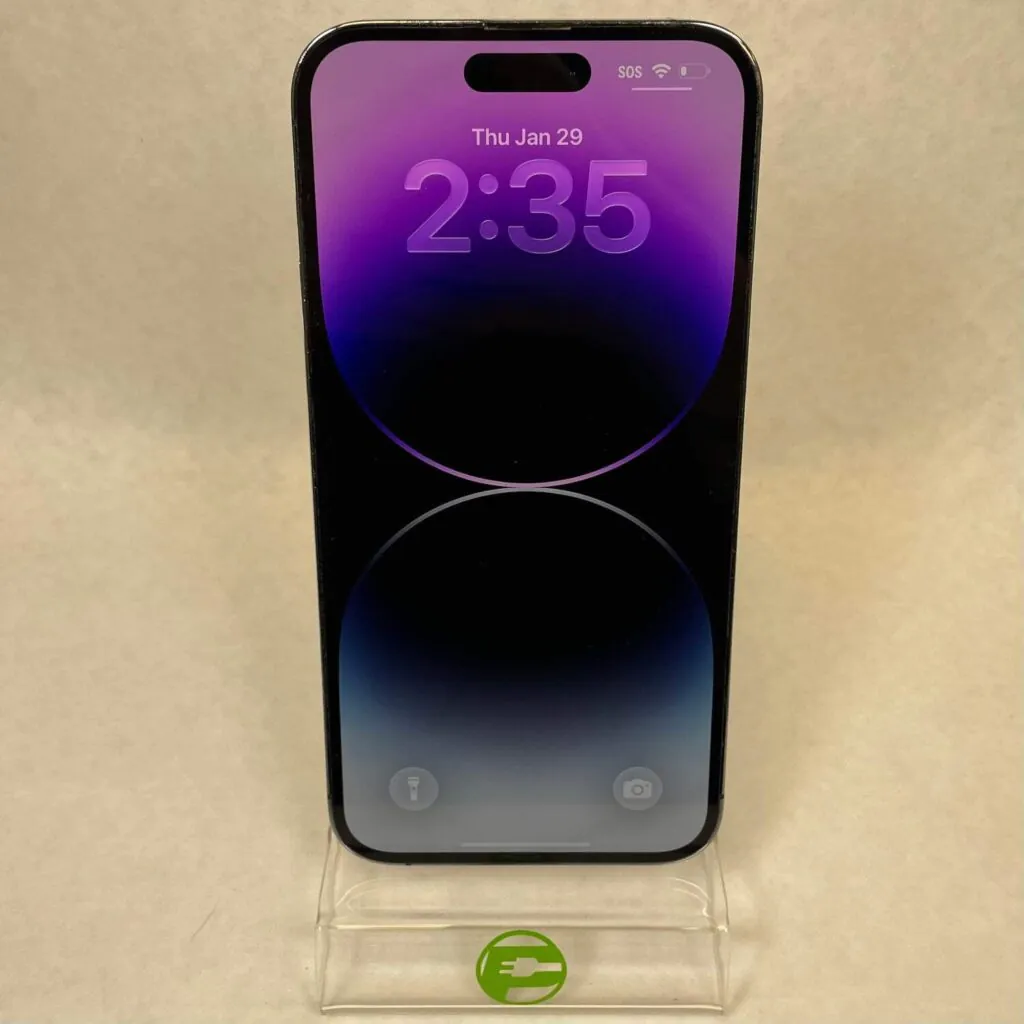 Unlocked Apple iPhone 14 Pro Max 256GB 26.2.1 Deep Purple MQ8W3LL/A