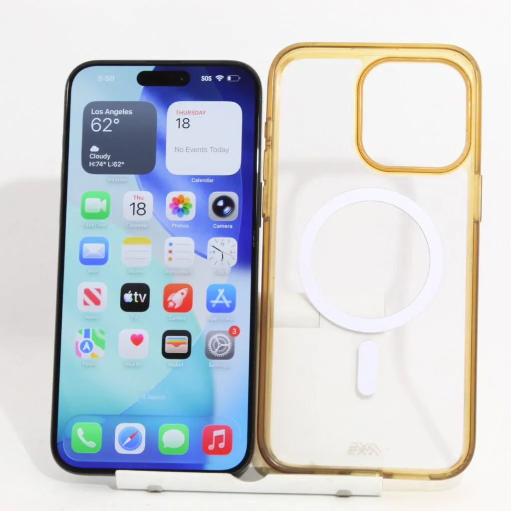 READ Apple iPhone 15 Pro Max – 256 GB Blue Titanium (Spectrum) DIRTY ESN