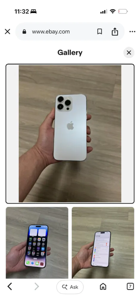 Apple iPhone 14 Plus – 128 GB – Blue (AT&T)