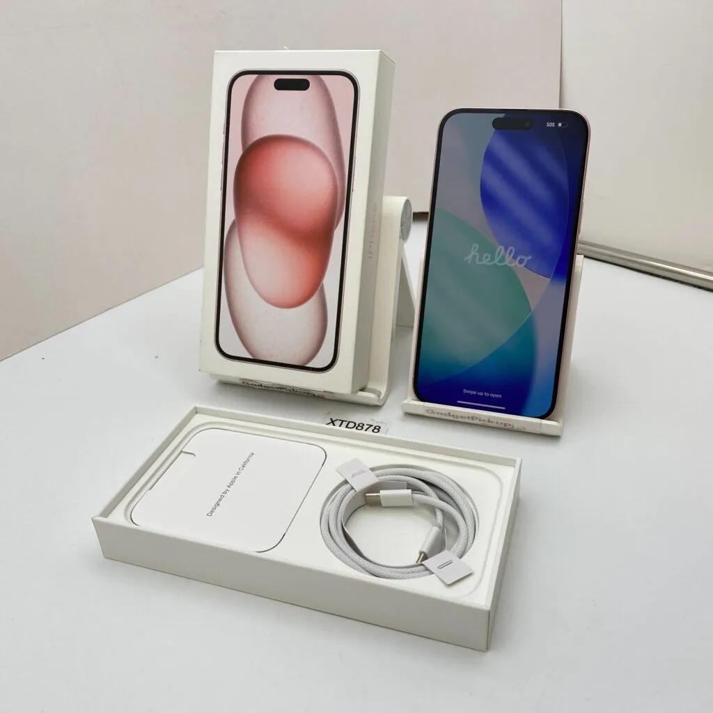 Apple iPhone 15 Plus – 128GB – Pink (Unlocked) – Open Box