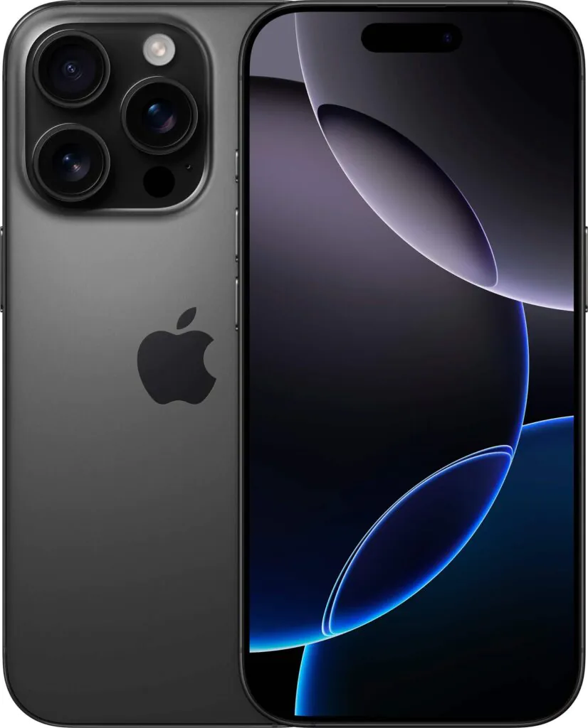 Apple iPhone 16 Pro 256GB Black Titanium (Unlocked) SmartPhone – Good